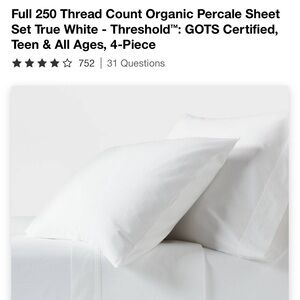 Luxury White Bedding Set